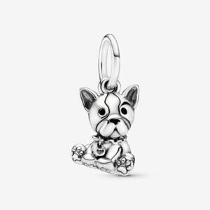 Pandora Bulldog Puppy Charm